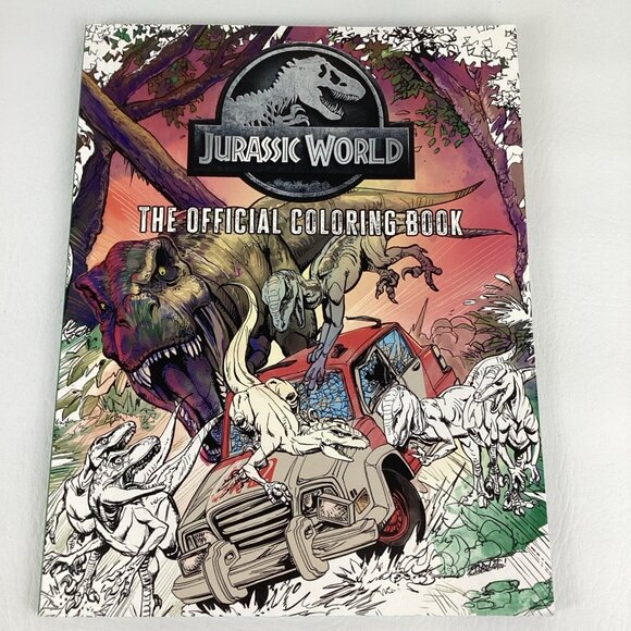 Other - Jurassic World The Official Coloring Book 2023 Trade Paperback Insight Edition
